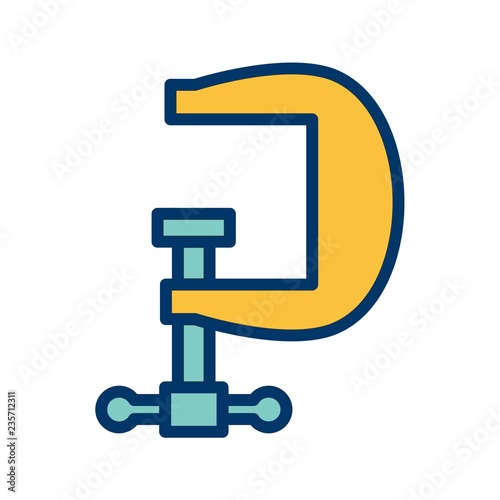 Vise Vector Icon