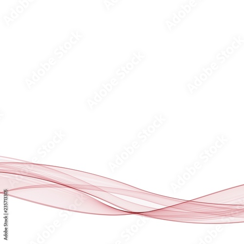 Abstract background with red wave. layout for advertising