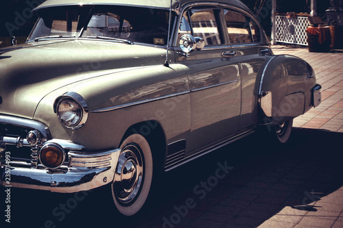 Havana Cuba Classic Cars on the street © kuzmah