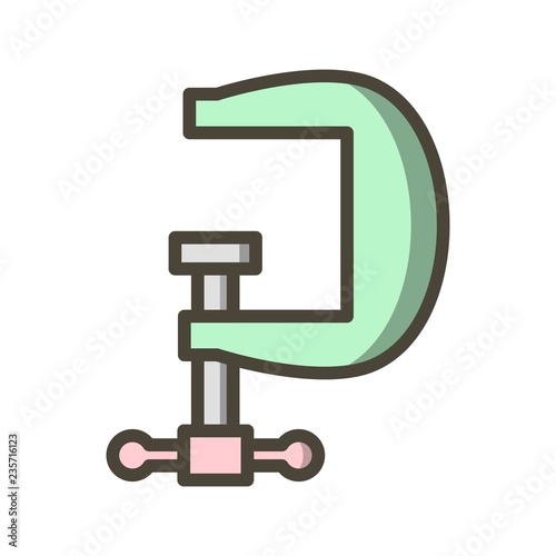 Vise Vector Icon