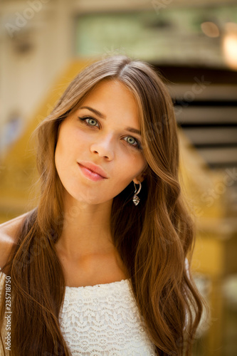 Young beautiful woman