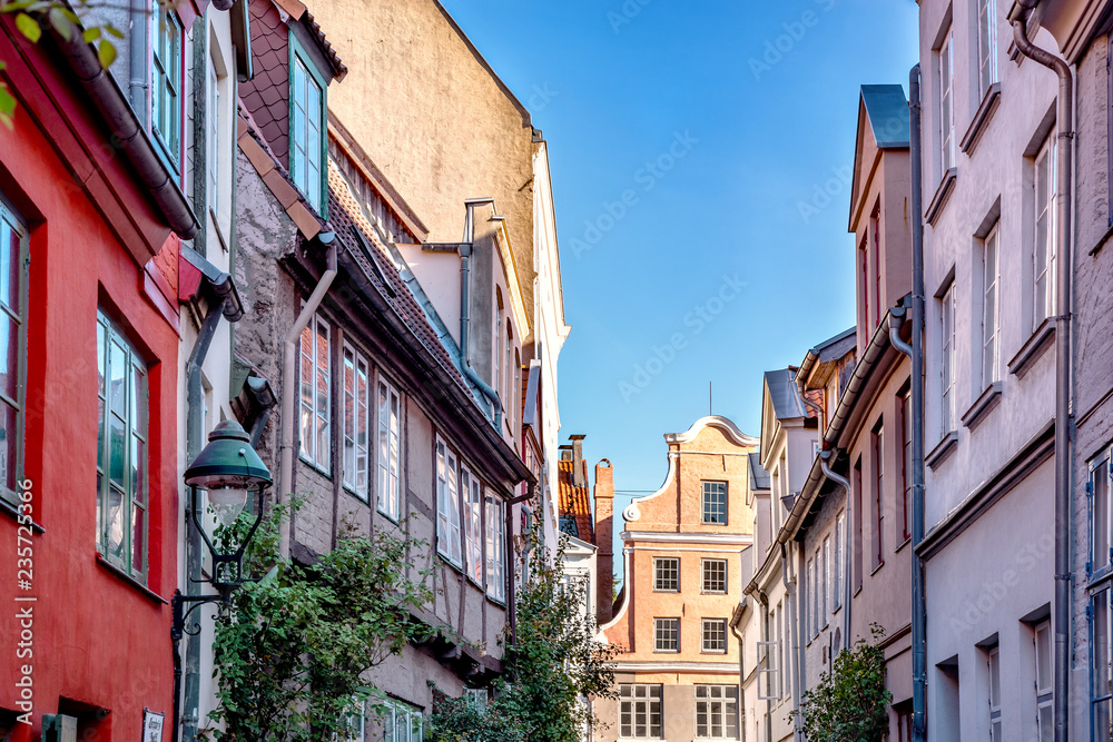Sehenswerte Altstadtfassaden in Lübeck