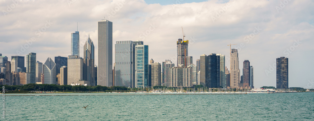 skyline of Chicago