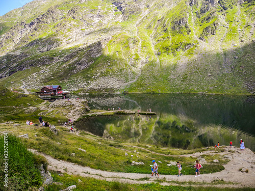 The Transfagarasan road. photo