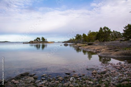 Coastal and sea view, Föglö, Aland islands