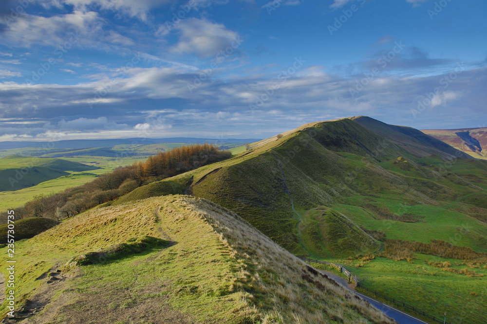 views from the great ridge, Castleton, Derbyshire