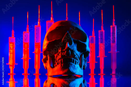 Skull. Death. Addiction. Va...