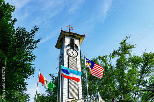 Atkinson Clock Tower, the oldest standing structure in Kota Kinabalu. photo