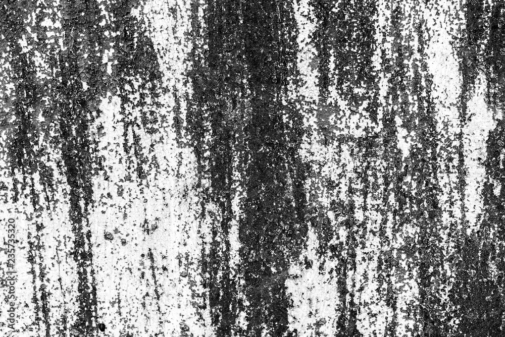 Obraz premium Texture, metal, wall, it can be used as a background. Metal texture with scratches and cracks