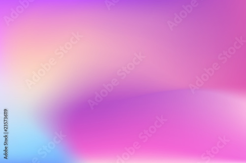 Abstract multicolored bright gradient mesh vector background.