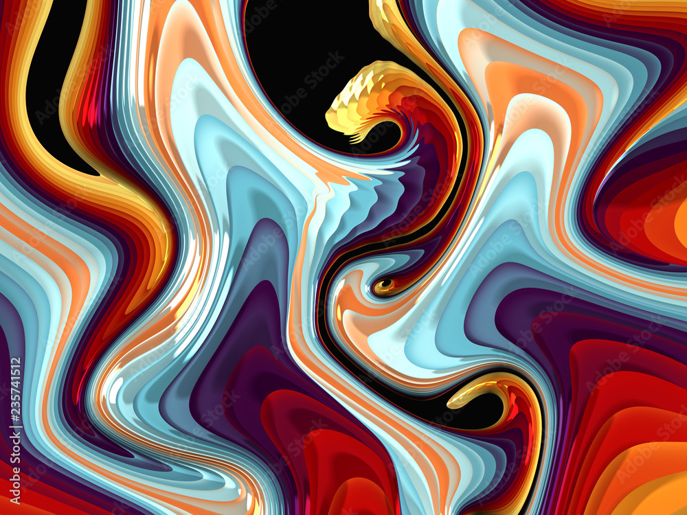 Beautiful abstract cover for art projects, cards, business, posters. 3D illustration, computer-generated fractal Beautiful abstract cover for art projects, cards, business, posters. 3D illustration, computer-generated fractal