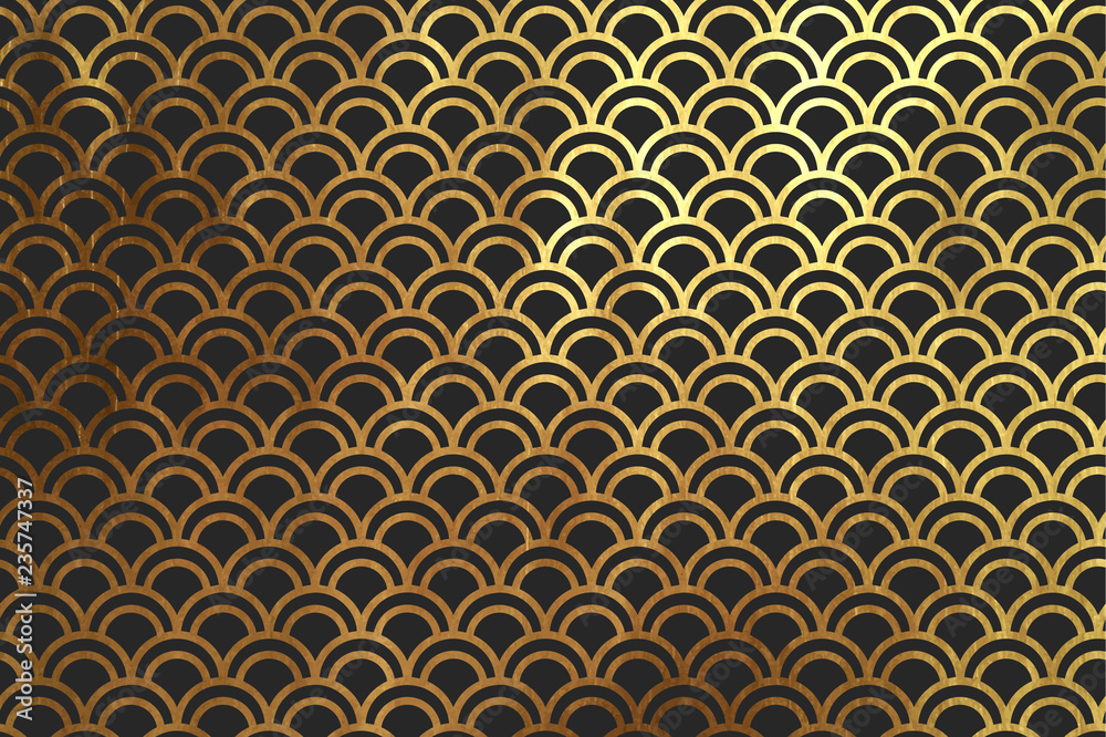 Chinese traditional oriental ornament background. Texture Asian traditional motif. Geometric shape pattern seamless.