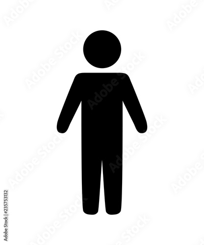 human figure silhouette avatar