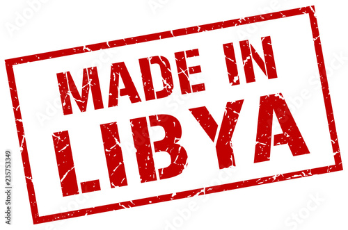 made in Libya stamp