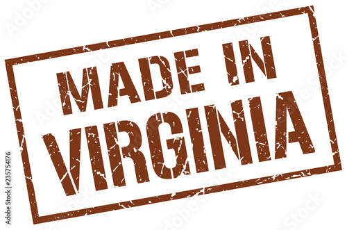 made in Virginia stamp