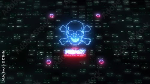 Piracy Warning over Animated Data Loop 23