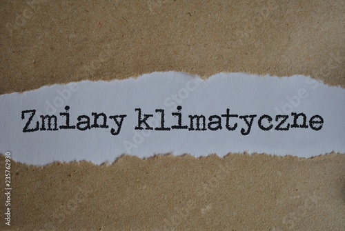 Zmiany klimatyczne