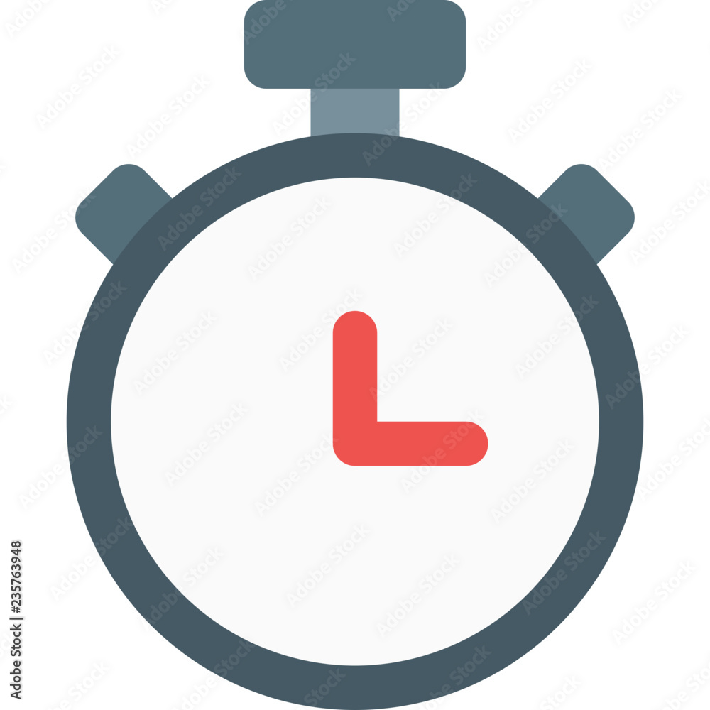 Sports analog stopwatch