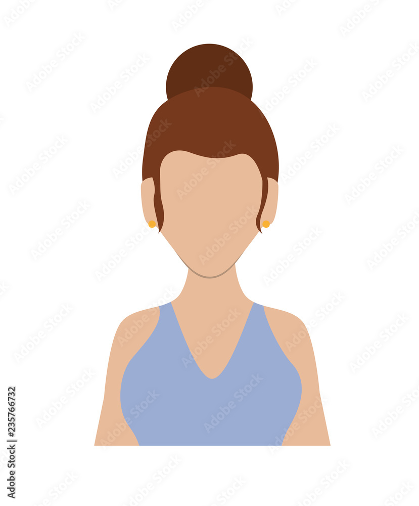 beautiful woman avatar character beautiful woman avatar character