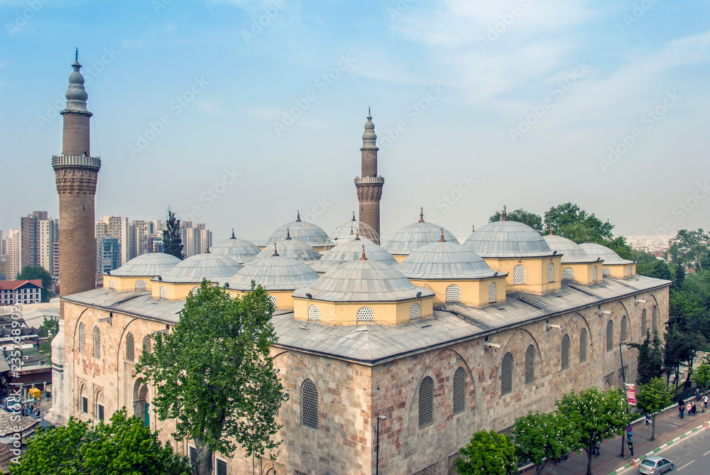 Bursa, Turkey, 29 April 2012: Ulu Mosque