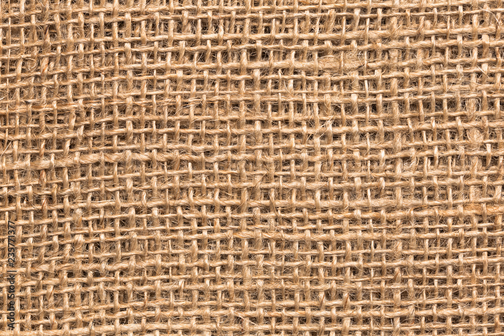 Close up sackcloth / burlap / hessian texture Close up sackcloth / burlap / hessian texture