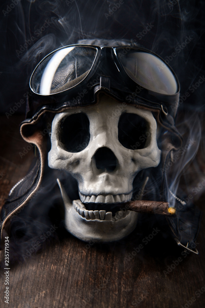 Aviator Skull Cigar Aviator Skull Cigar