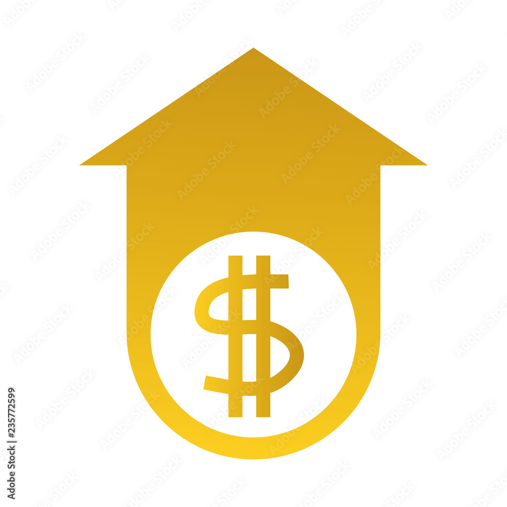 arrow up with dollar symbol arrow up with dollar symbol