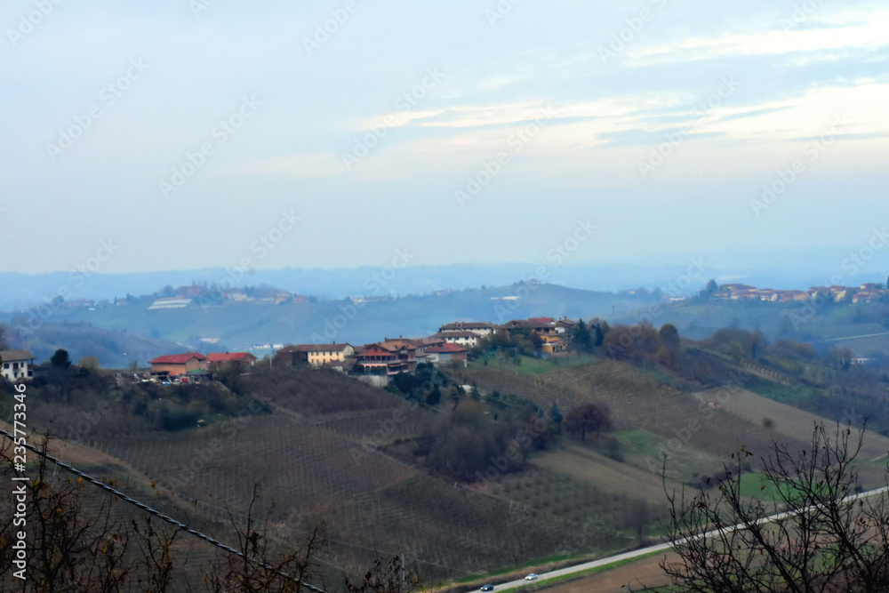 A typical landscape of the Langhe / Roero