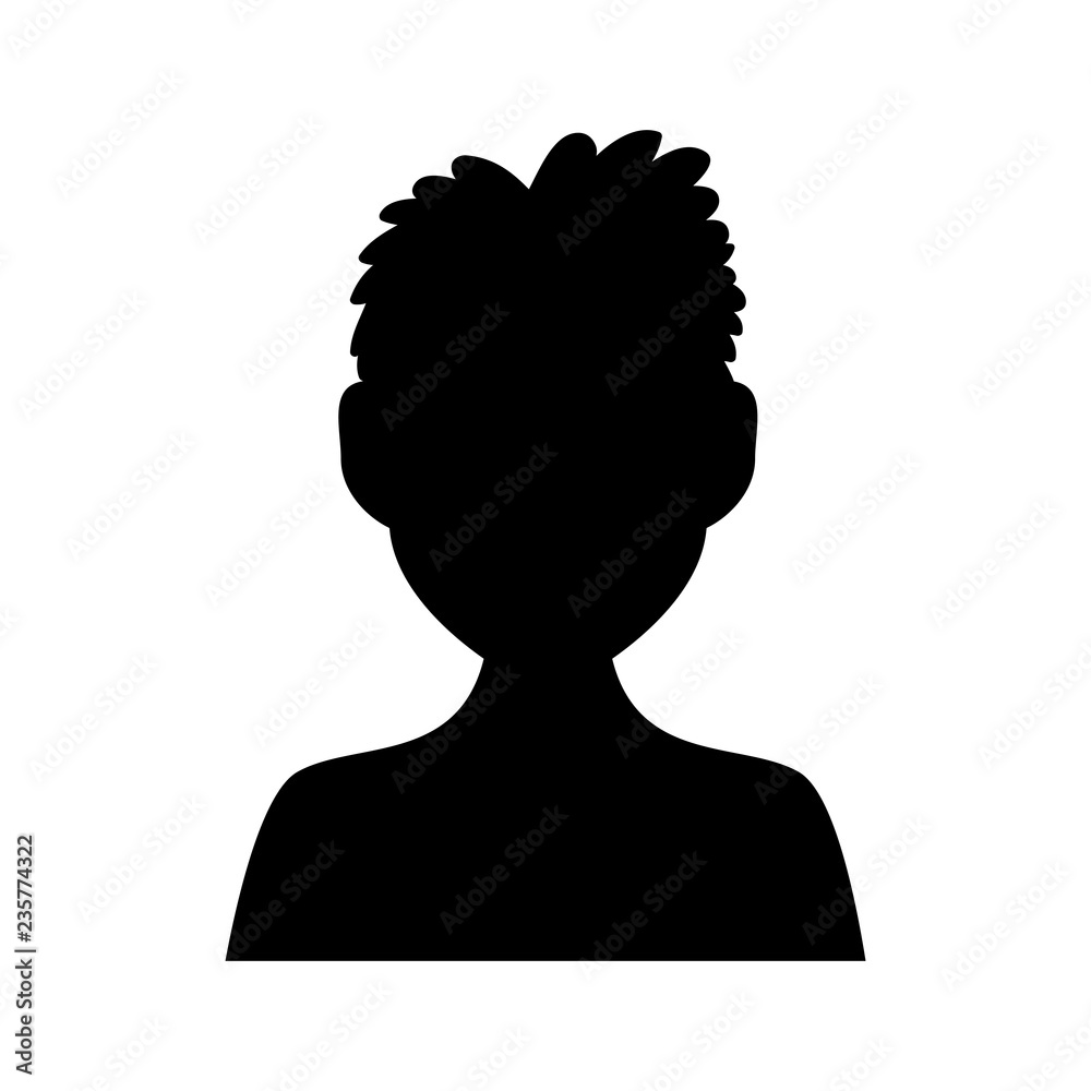 human figure silhouette avatar