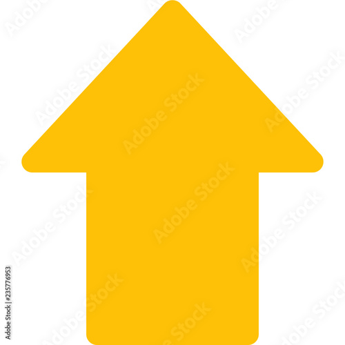 Upload arrow button