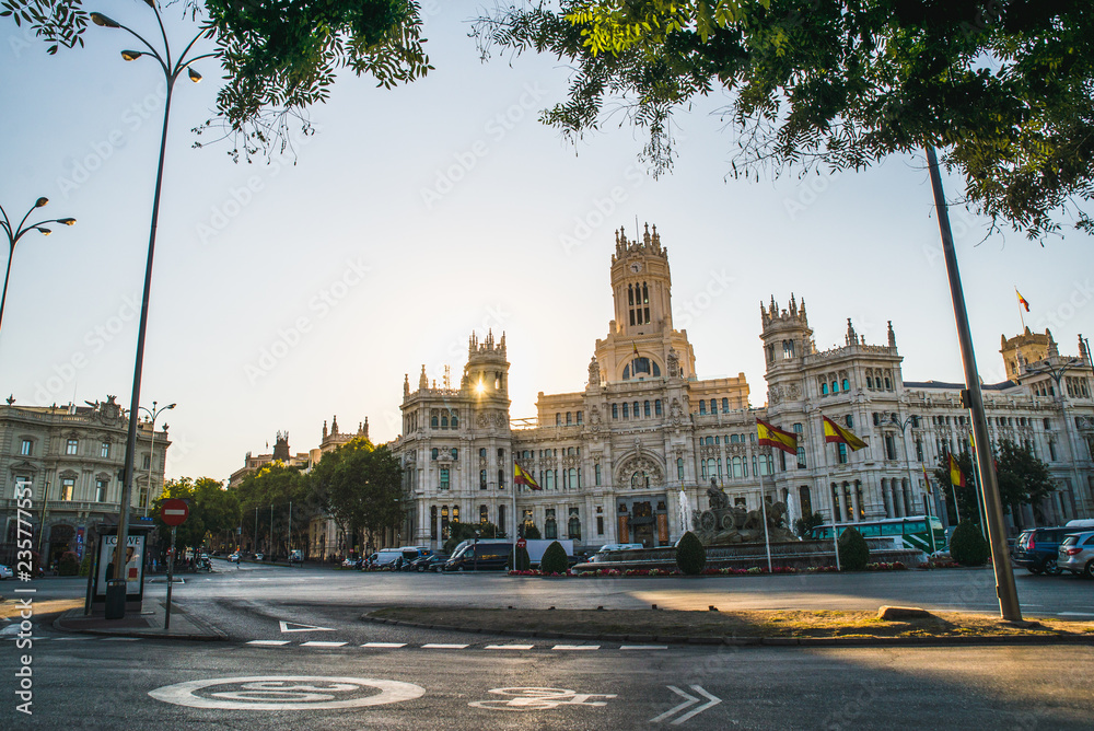 Fototapeta premium Madrid, Spain - October 5th 2018