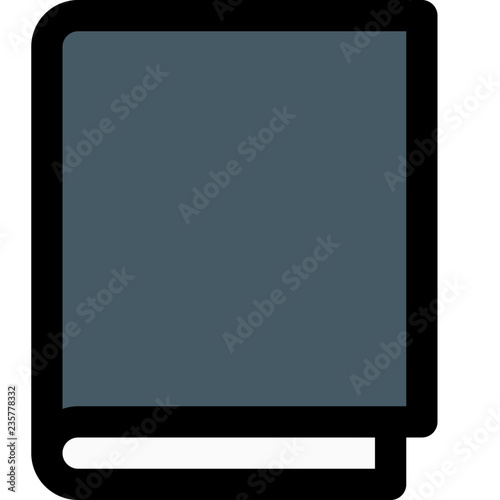 Syllabus textbook isolated