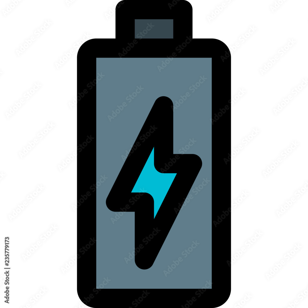 Battery charging indication Battery charging indication