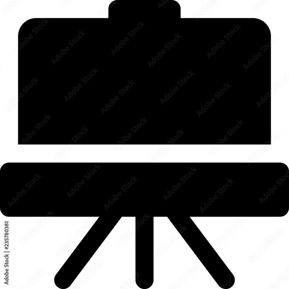 Presentation board frame