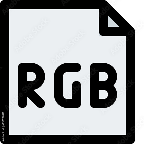 RGB color file
