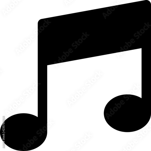 Beam music note