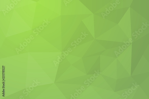 Green low poly background