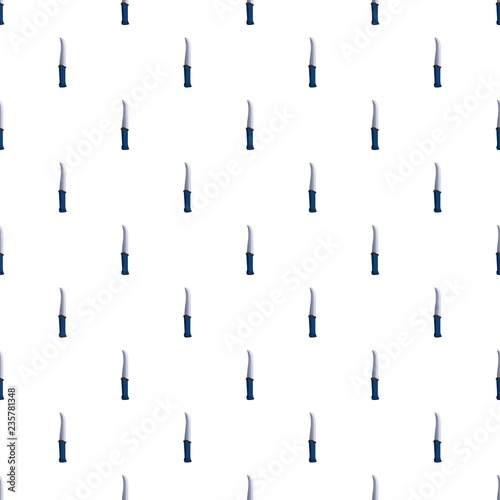 Camp knife pattern seamless vector repeat for any web design