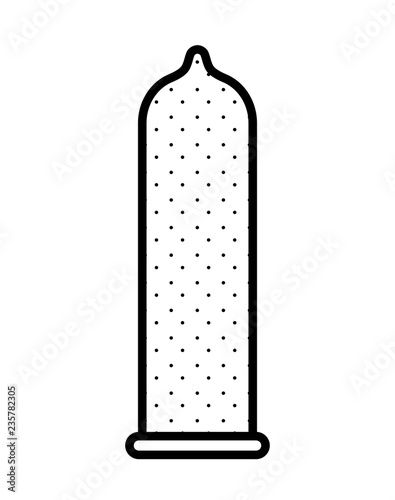 condom protection isolated icon