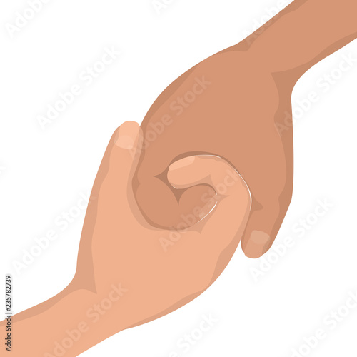 hands human helping icons