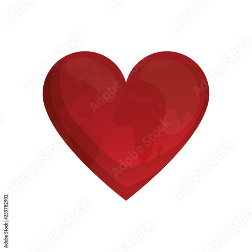 heart love isolated icon