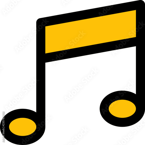 Beam music note