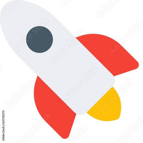 Space rocket launch