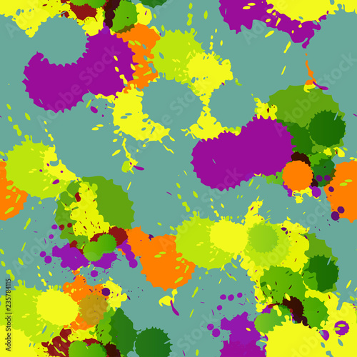 beautiful seamless blot spots pattern