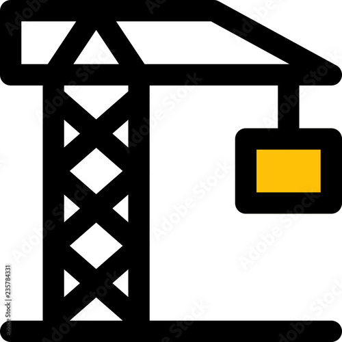 Construction tower crane