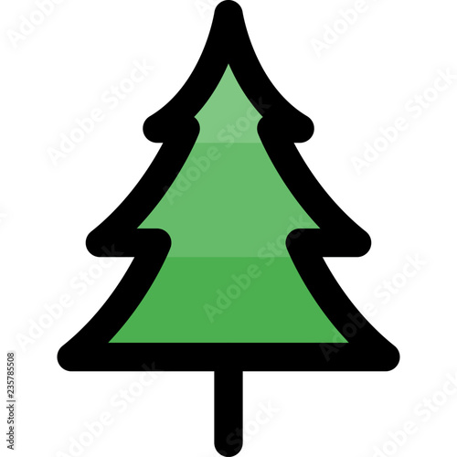 Xmas pine tree