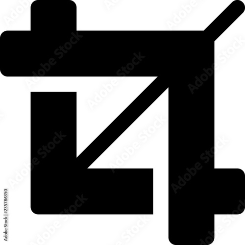 Resize or crop tool