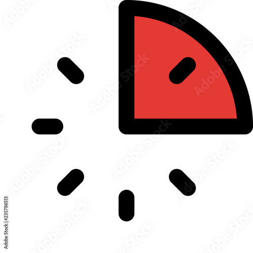 Three quarter time remaining