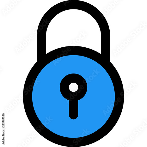 Private security padlock