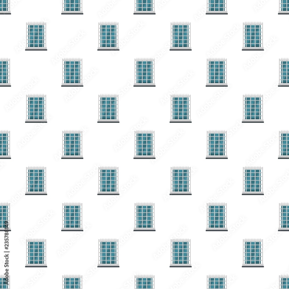 House pattern seamless vector repeat for any web design